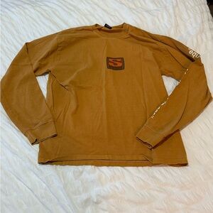 Stussy Tan Long Sleeve Tee